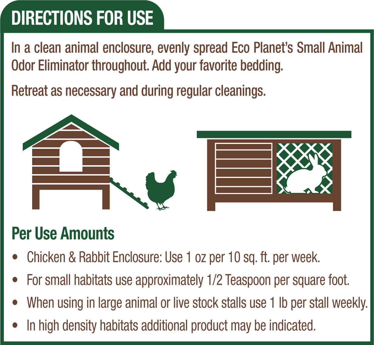 Small Animal Odor Eliminator
